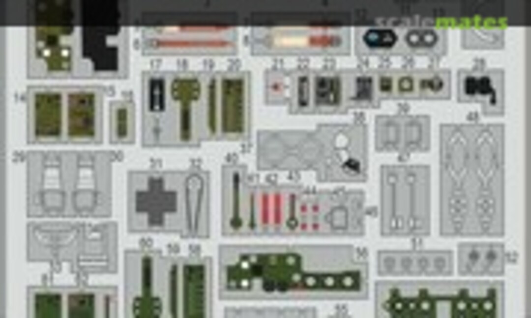 1:48 Zero Zero Zero! ( A6M2 type 21) PE-Set (Eduard 11158-LEPT) 11158-LEPT