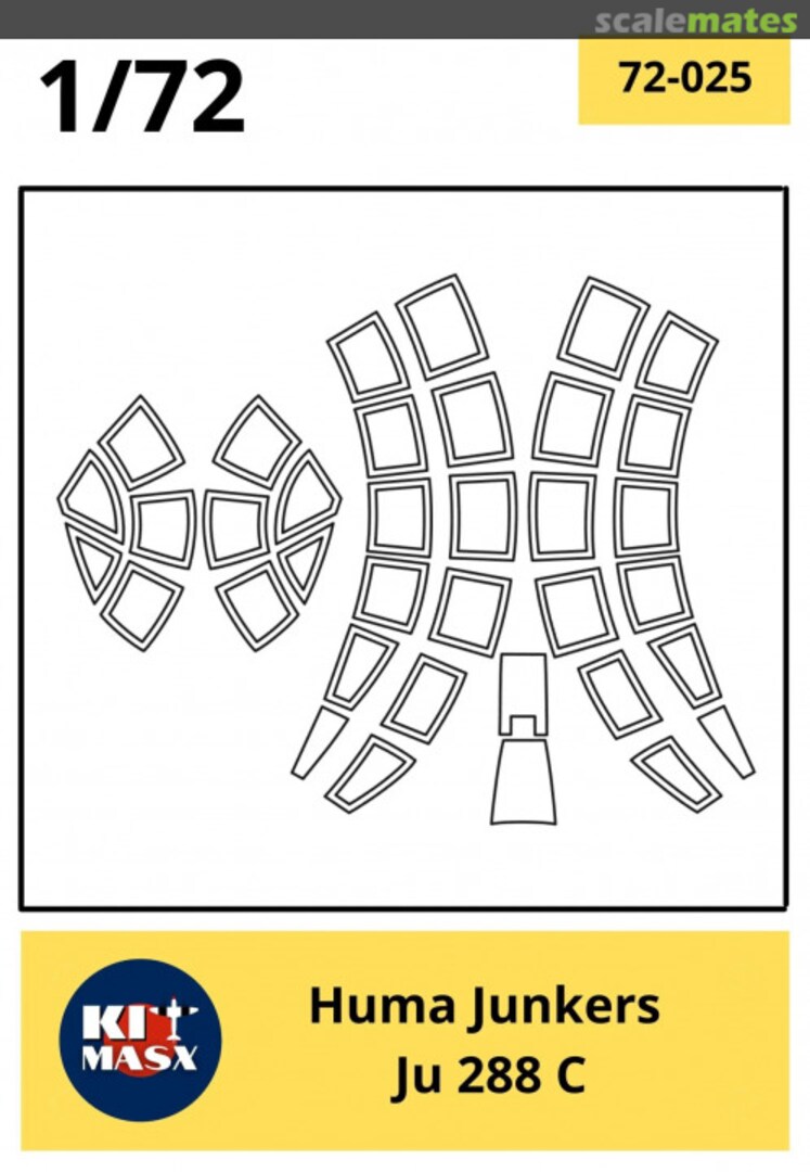 Boxart Junkers Ju 288 C 72-025 Kit Masx Boxart Junkers Ju 288 C 72-025 Kit Masx