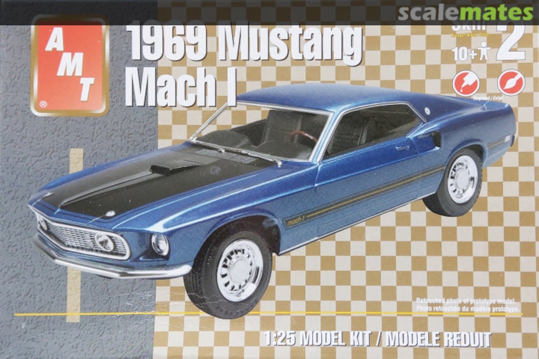 Boxart 1969 Mustang Mach 1 38219 AMT Boxart 1969 Mustang Mach 1 38219 AMT
