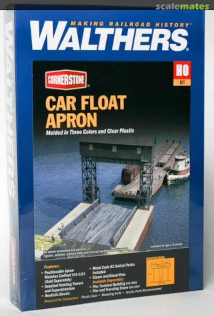 Boxart Car Float Apron 933-3068 Walthers