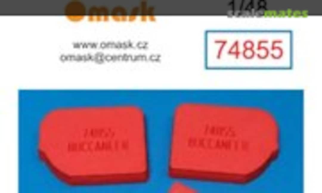 1:48 Blackburn Buccaneer wheel bay plugs (Omask 74855) 74855