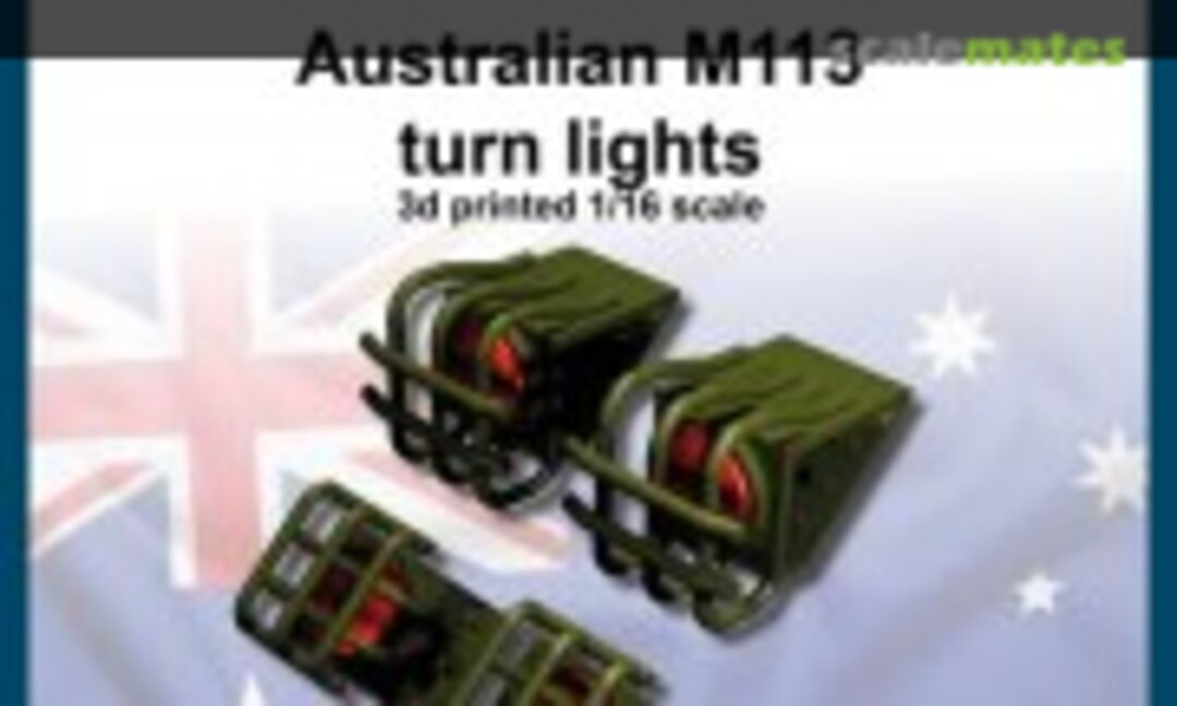 1:16 Australian M113 turn lights (FC Model Trend 16625) 16625