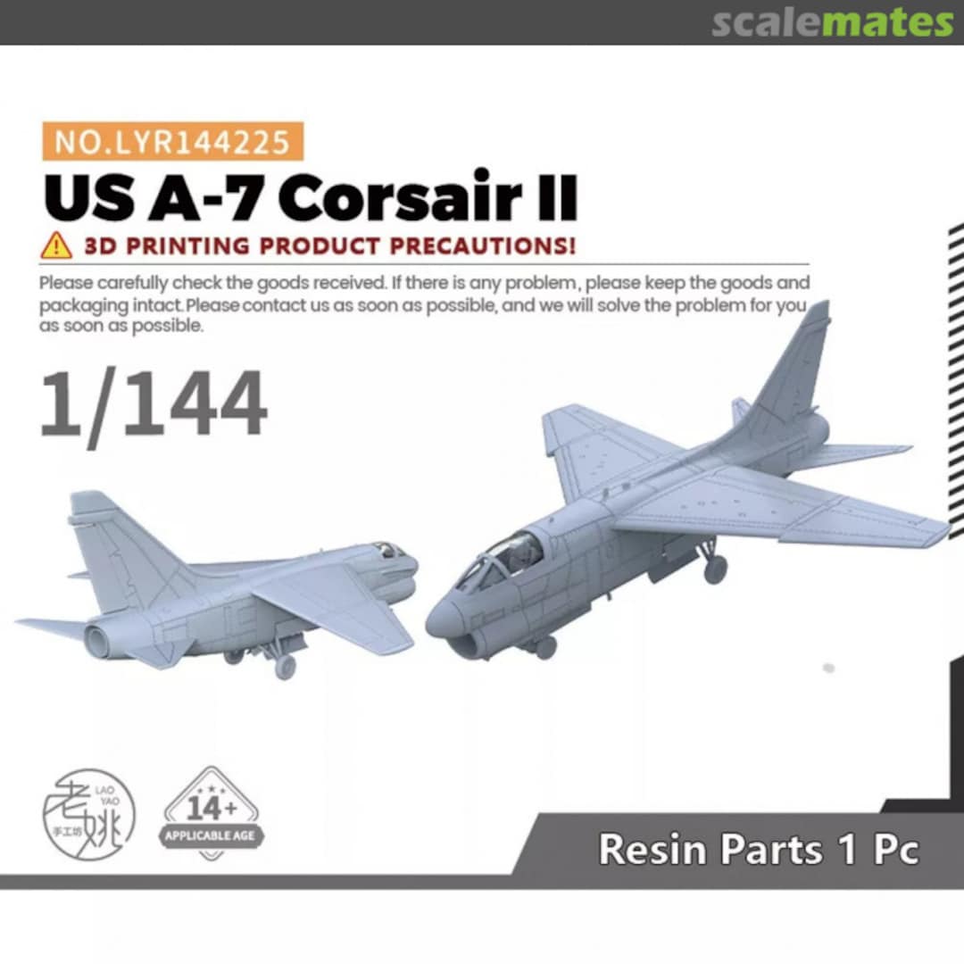 Boxart US A-7 Corsair II LYR225 Yao's Studio/ 老姚手工坊 Boxart US A-7 Corsair II LYR225 Yao's Studio/ 老姚手工坊