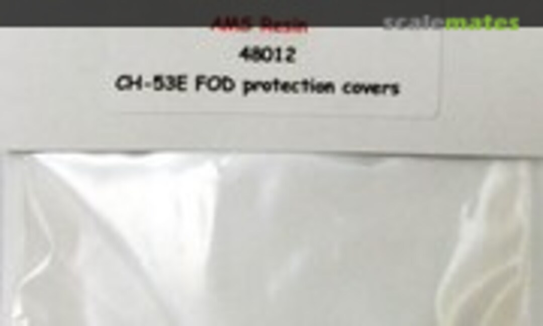 1:48 AMS CH-53E FOD Protection Covers (AMS Resin 48012) 48012