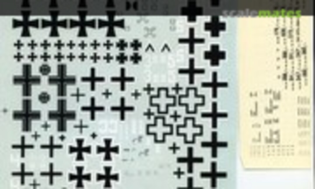 1:72 Gross- und Riesenflugzeug Markierungen 1916-18 (2) Friedrichshafen (3) (Americal/Gryphon 63) 63