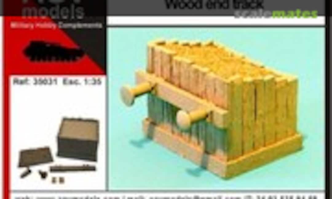 1:35 Wood end track (AGV Models 35031) 35031