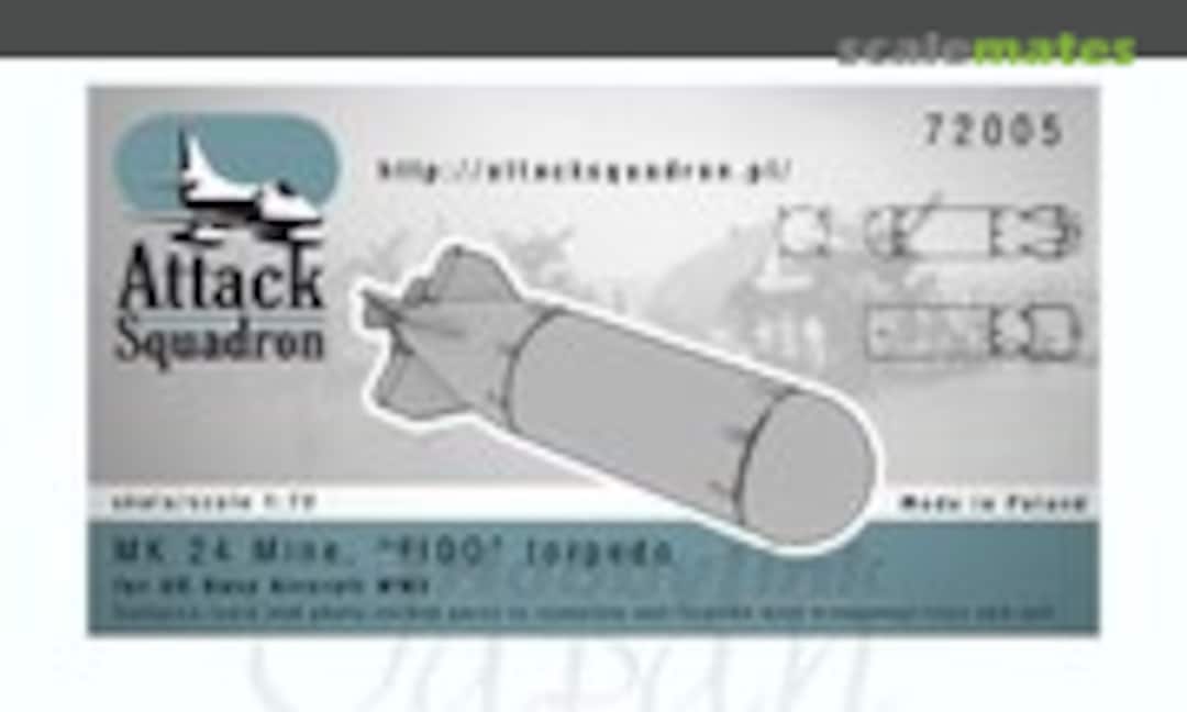 1:72 MK 24 Mine, FIDO torpedo (Attack Squadron 72005) 72005