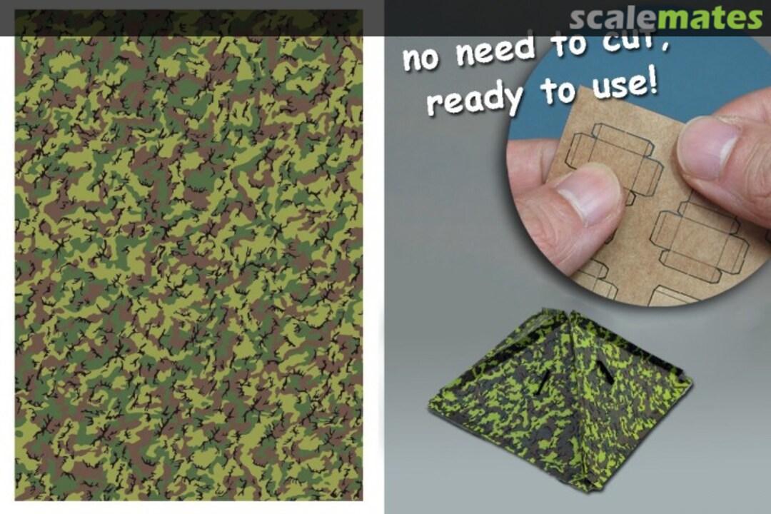 Boxart WWII German Army Shelter Tent No.2 for Diorama PPA3085 J's Work Boxart WWII German Army Shelter Tent No.2 for Diorama PPA3085 J's Work