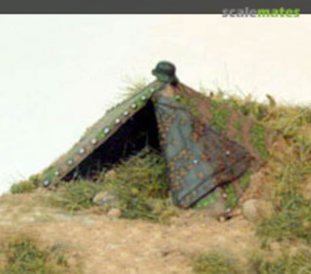 Boxart German Zeltbahn Open tent TQD-GA1 C-P Models Boxart German Zeltbahn Open tent TQD-GA1 C-P Models