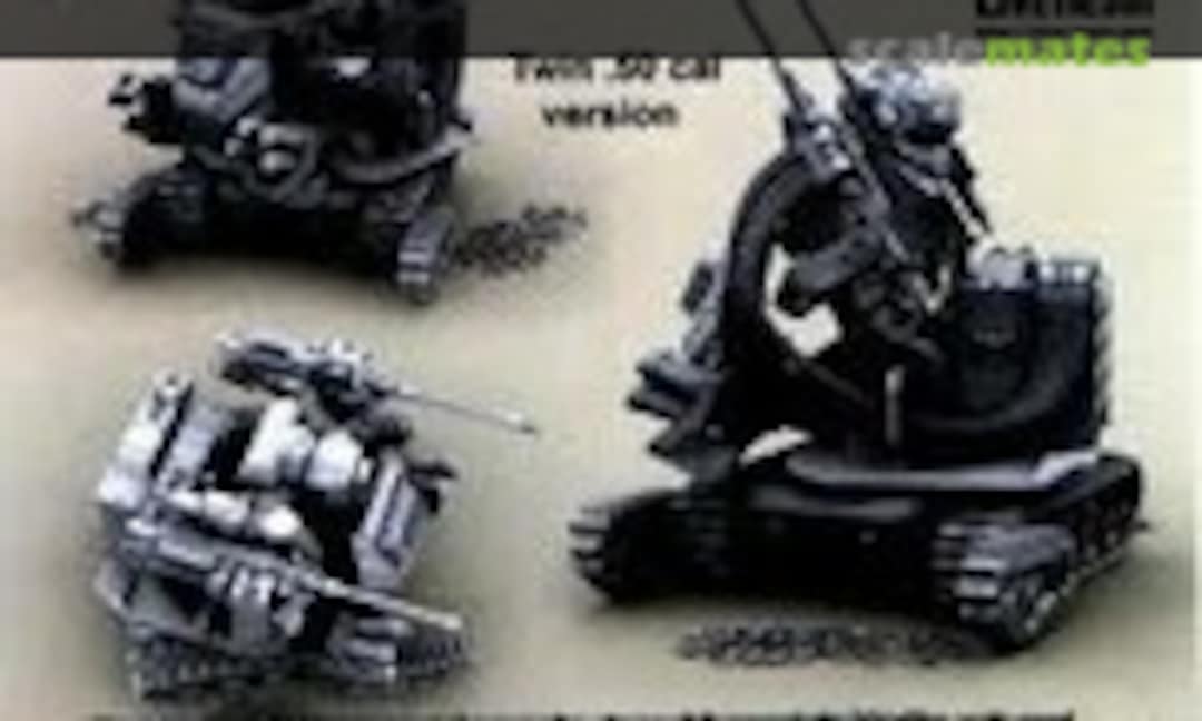 1:35 Military Robot Secutor Twin .50 cal Version (Live Resin LRM-35005) LRM-35005