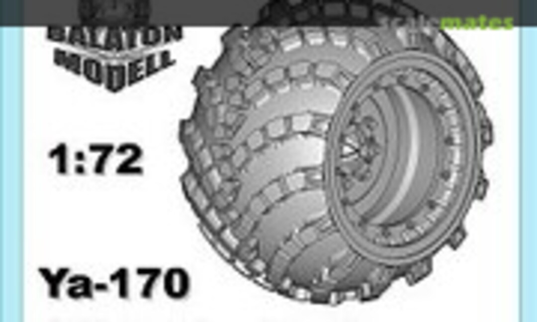 1:72 YA-170 wheels set (Balaton Modell BM7260) BM7260