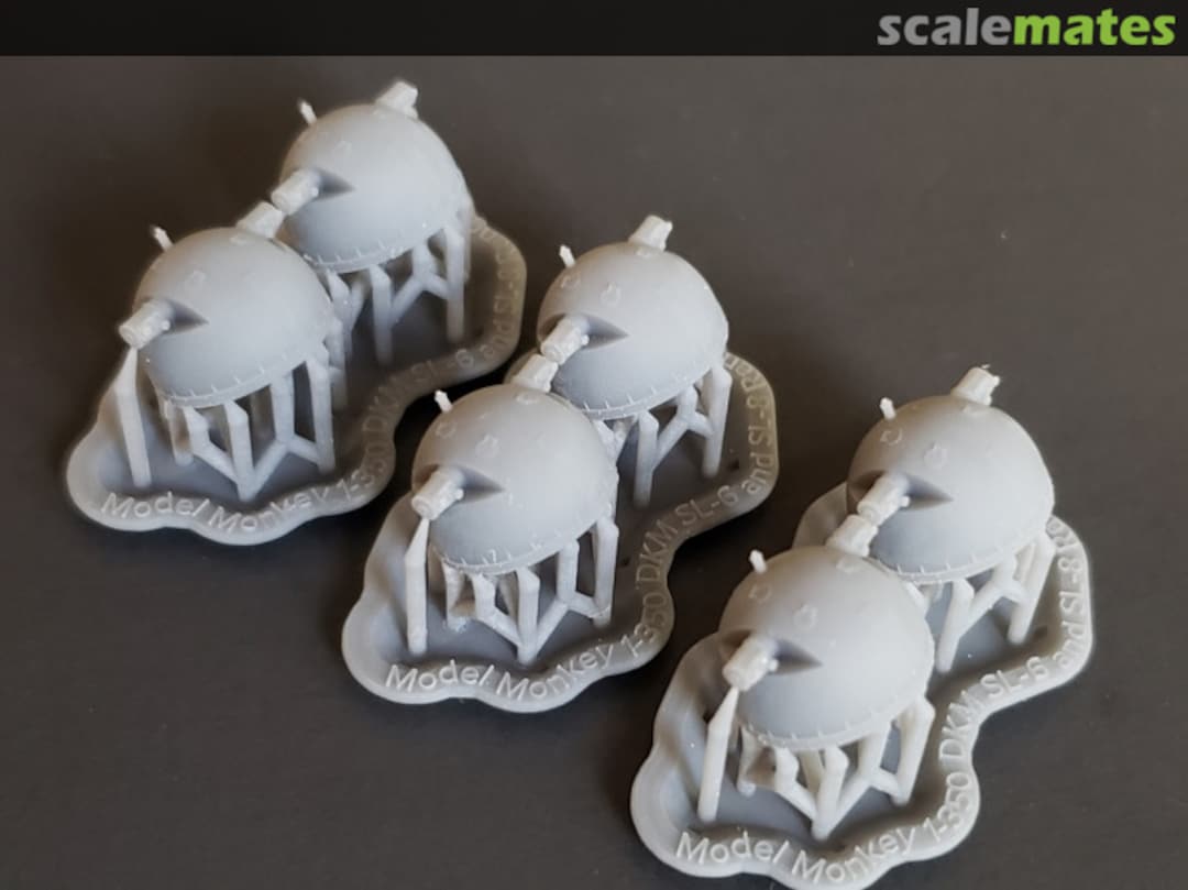 Boxart Kriegsmarine SL-6 / SL-8 Domed Rangefinders 350-SL8-6 Model Monkey