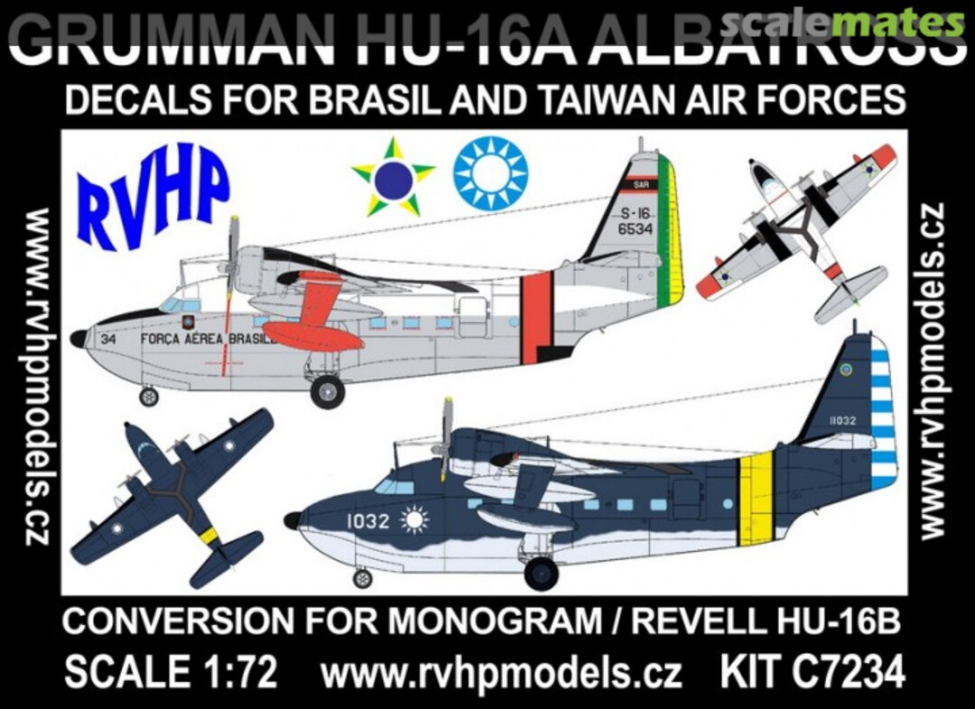 Boxart Grumman HU-16A Albatross C7234 RVHP Boxart Grumman HU-16A Albatross C7234 RVHP