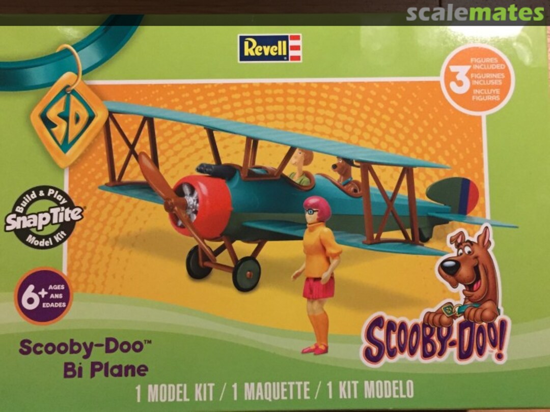 Boxart Scooby-Doo Bi Plane 85-1995 Revell Boxart Scooby-Doo Bi Plane 85-1995 Revell