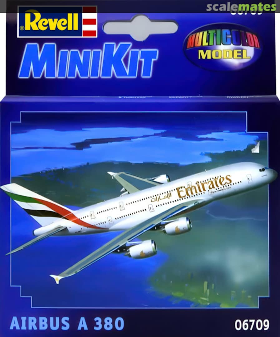 Boxart Airbus A380 06709 Revell