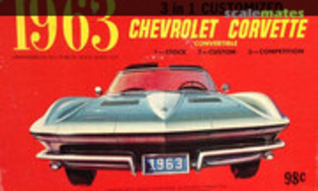 1:24 Chevrolet Corvette (Palmer Plastics 6303-98)