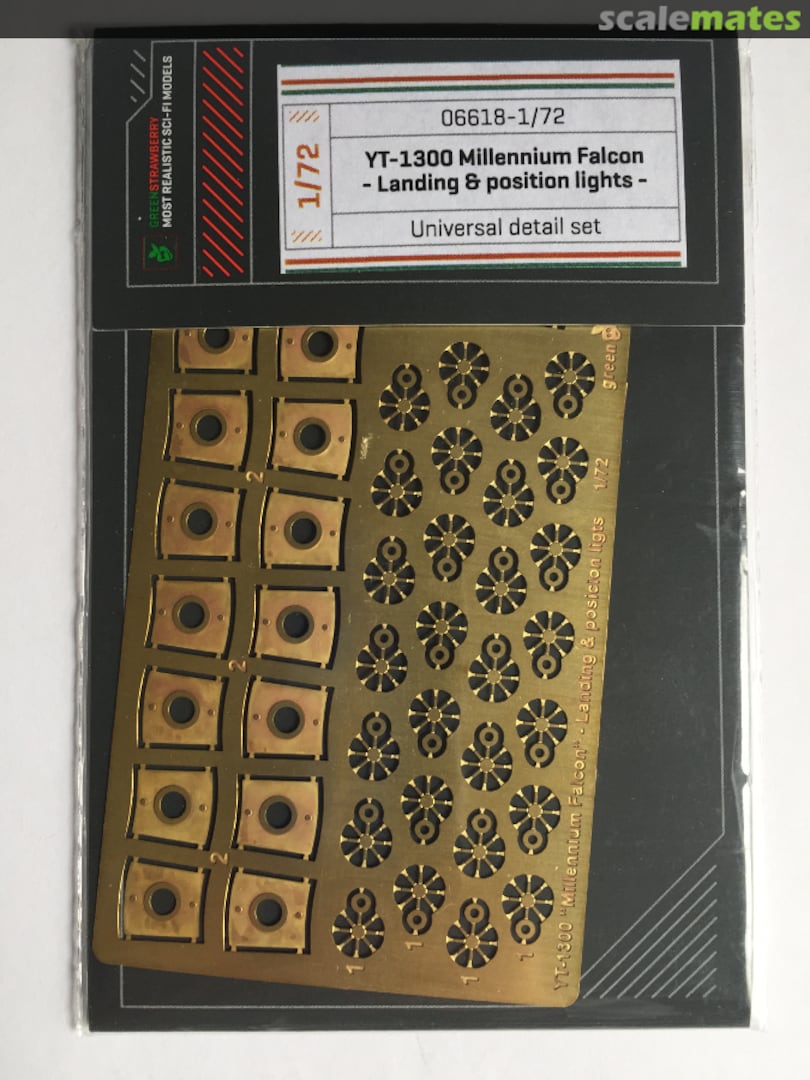 Boxart YT-1300 Millennium Falcon Landing & Position Lights 06618-1/72 Greenstrawberry