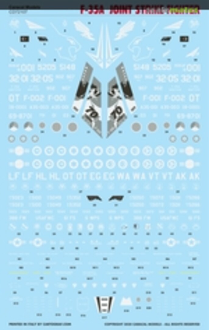 Boxart Lockheed F-35 Lightning II - Joint Strike Fighter CD72107 Caracal Models Boxart Lockheed F-35 Lightning II - Joint Strike Fighter CD72107 Caracal Models