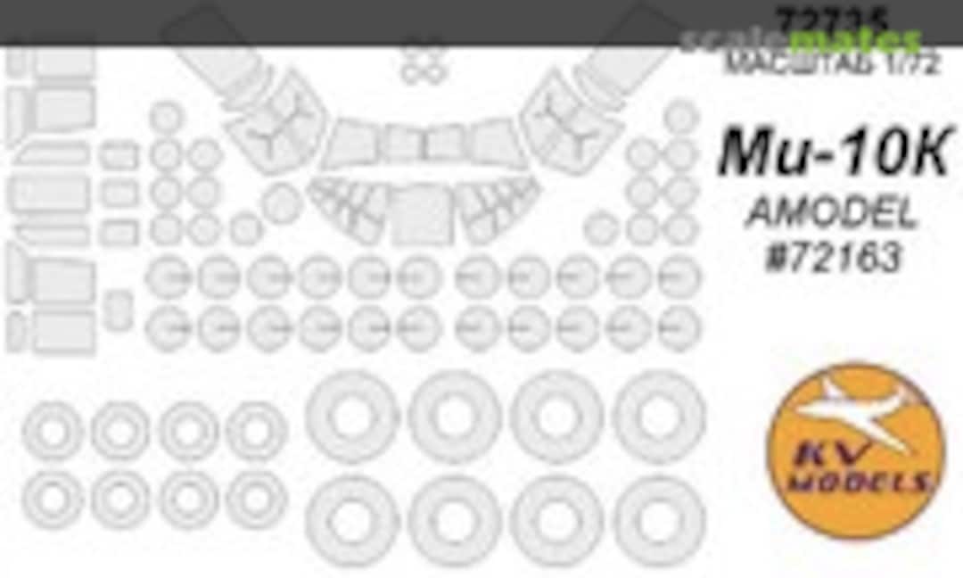 1:72 Painting masks for Mi-10K + masks for disks and wheels (KV Models 72735) 72735