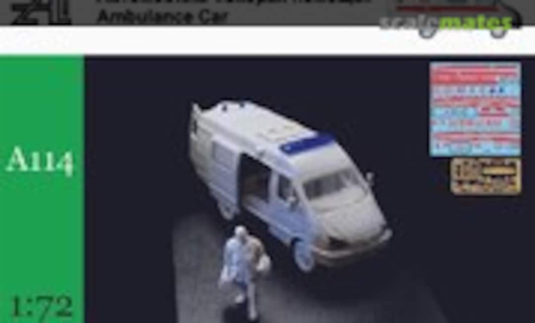 1:72 Ambulance Car (Alex Miniatures A114) A114