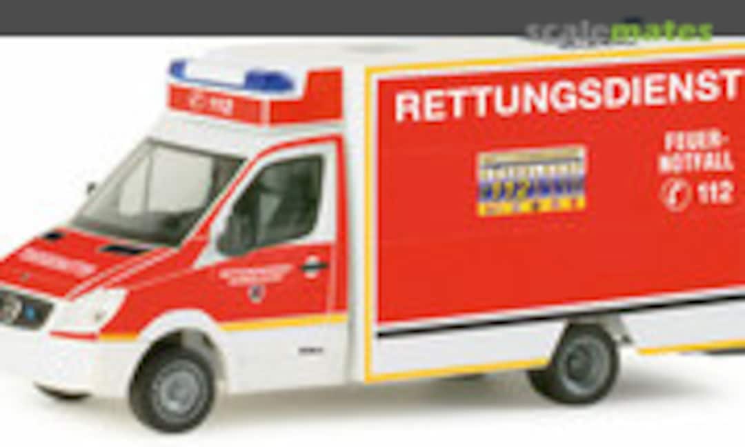 1:87 Mercedes Benz Sprinter RTW Feuerwehr Düsseldorf (Herpa 048248)