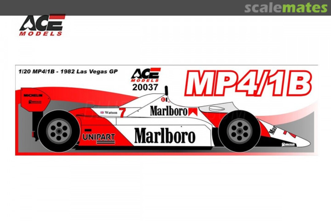 Boxart McLaren MP4/1B 20037 Ace Models Boxart McLaren MP4/1B 20037 Ace Models