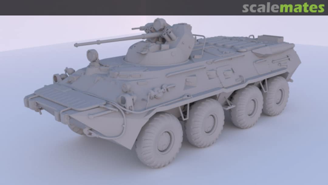 Boxart BTR-80A 173 Scalemodels72 Boxart BTR-80A 173 Scalemodels72