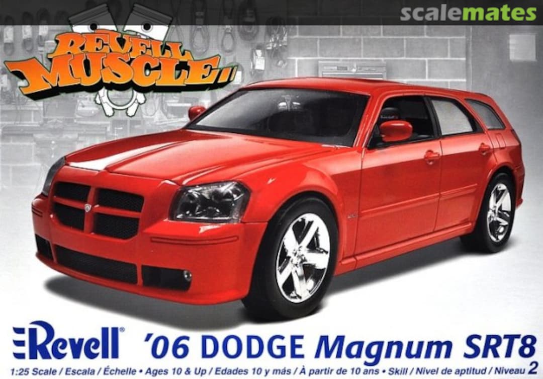 Boxart '06 Dodge Magnum SRT8 85-2019 Revell Boxart '06 Dodge Magnum SRT8 85-2019 Revell