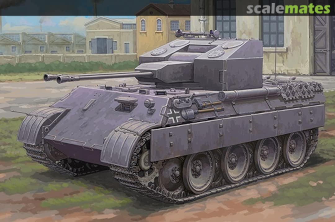 Boxart German Flakpanzer V Ausf.A 84832 HobbyBoss Boxart German Flakpanzer V Ausf.A 84832 HobbyBoss