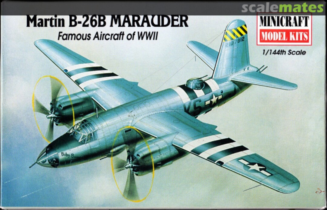 Boxart Martin B-26B Marauder 14406 Minicraft Model Kits Boxart Martin B-26B Marauder 14406 Minicraft Model Kits