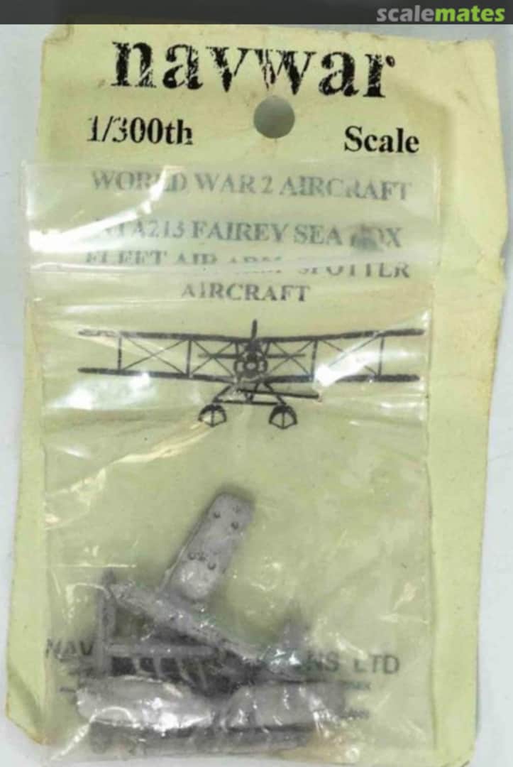 Boxart Fairey Seafox NAVNTA213 NAVWAR Boxart Fairey Seafox NAVNTA213 NAVWAR