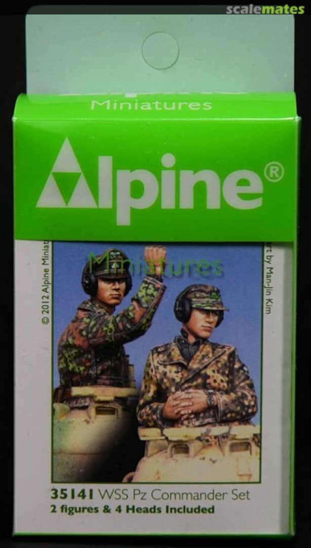 Boxart Pz Commander Set 35141 Alpine Miniatures Boxart Pz Commander Set 35141 Alpine Miniatures