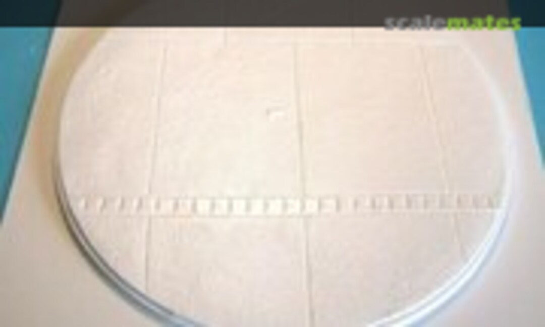 1:72 Concrete Airfield Section Round (160mm) (Airmodel AM-9009) AM-9009