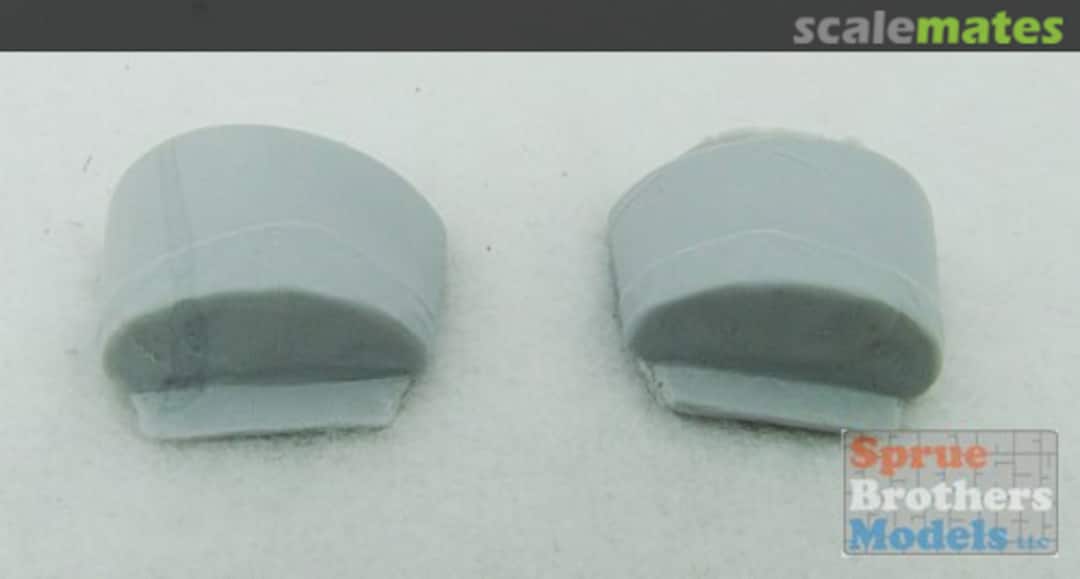 Boxart A-6 Intruder Corrected Intakes with FOD Covers 48013 AMS Resin Boxart A-6 Intruder Corrected Intakes with FOD Covers 48013 AMS Resin