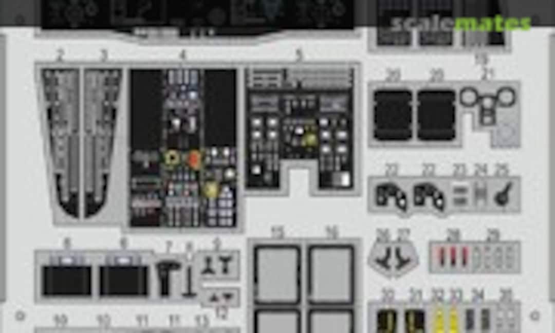 1:35 MH-60S cockpit S.A. (Eduard 32837) 32837