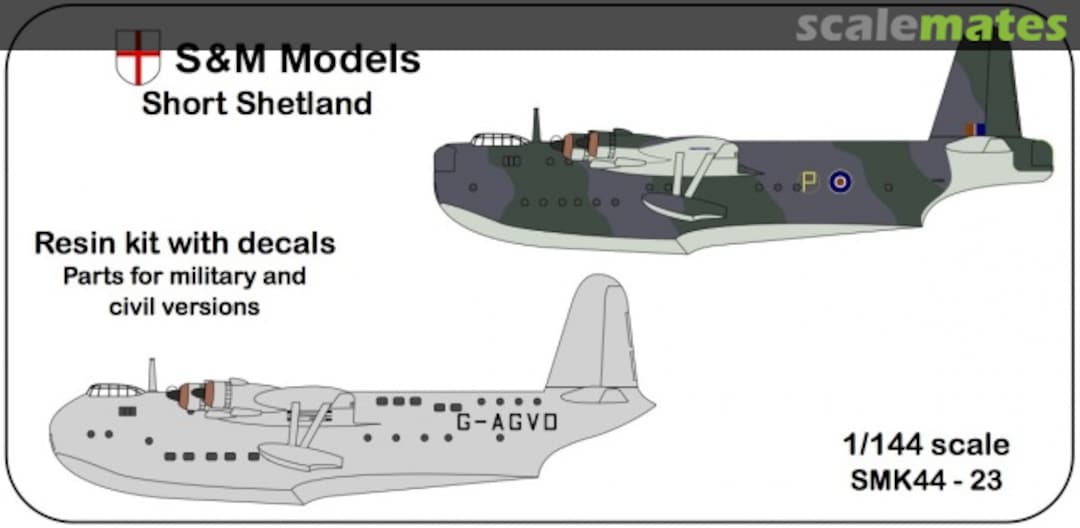Boxart Short Shetland SMK44-23 S&M Models Boxart Short Shetland SMK44-23 S&M Models