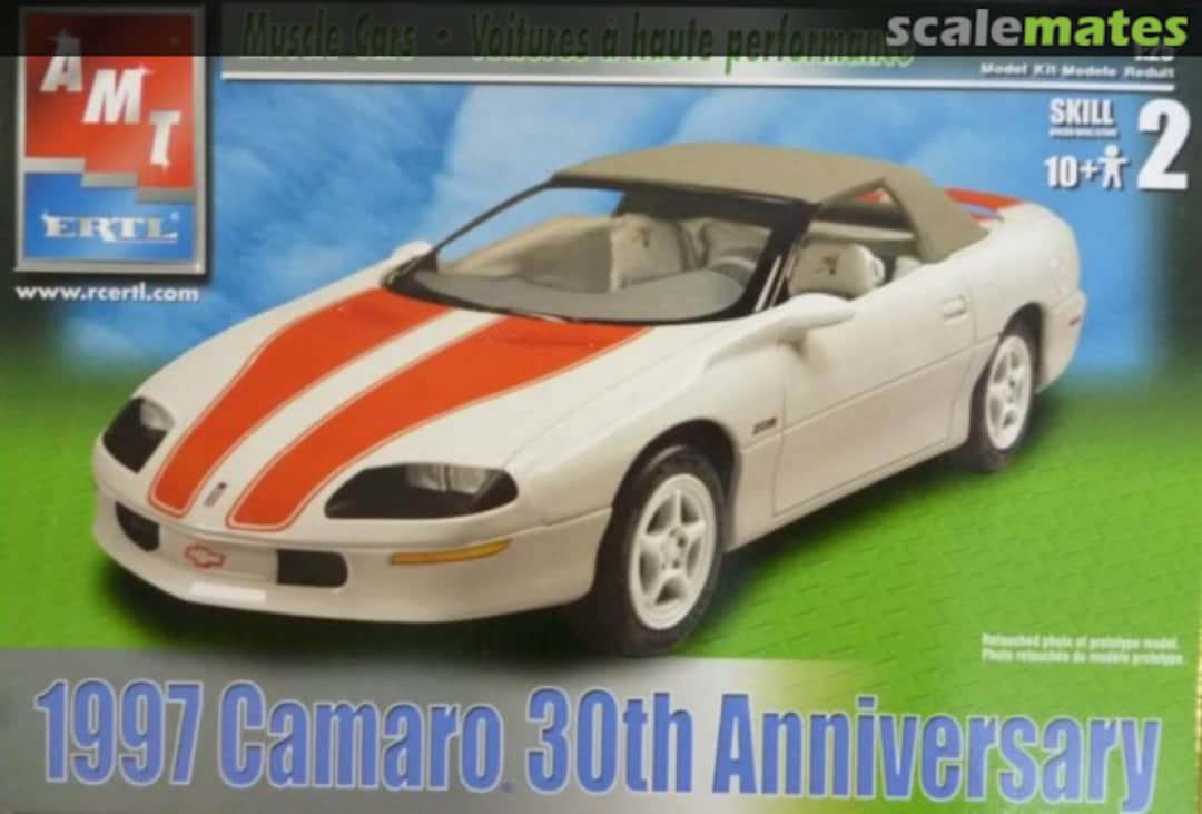 Boxart 1997 Camaro 30th Anniversary 31807 AMT/ERTL Boxart 1997 Camaro 30th Anniversary 31807 AMT/ERTL