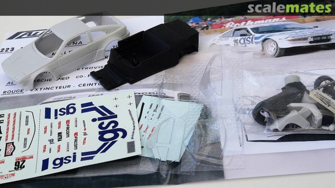 Boxart Matra Murena "gsi" 223 Alezan Boxart Matra Murena "gsi" 223 Alezan