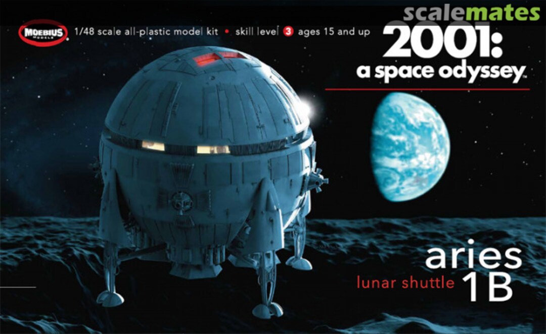 Boxart 2001 Aries 1B 2001-7 Moebius Models