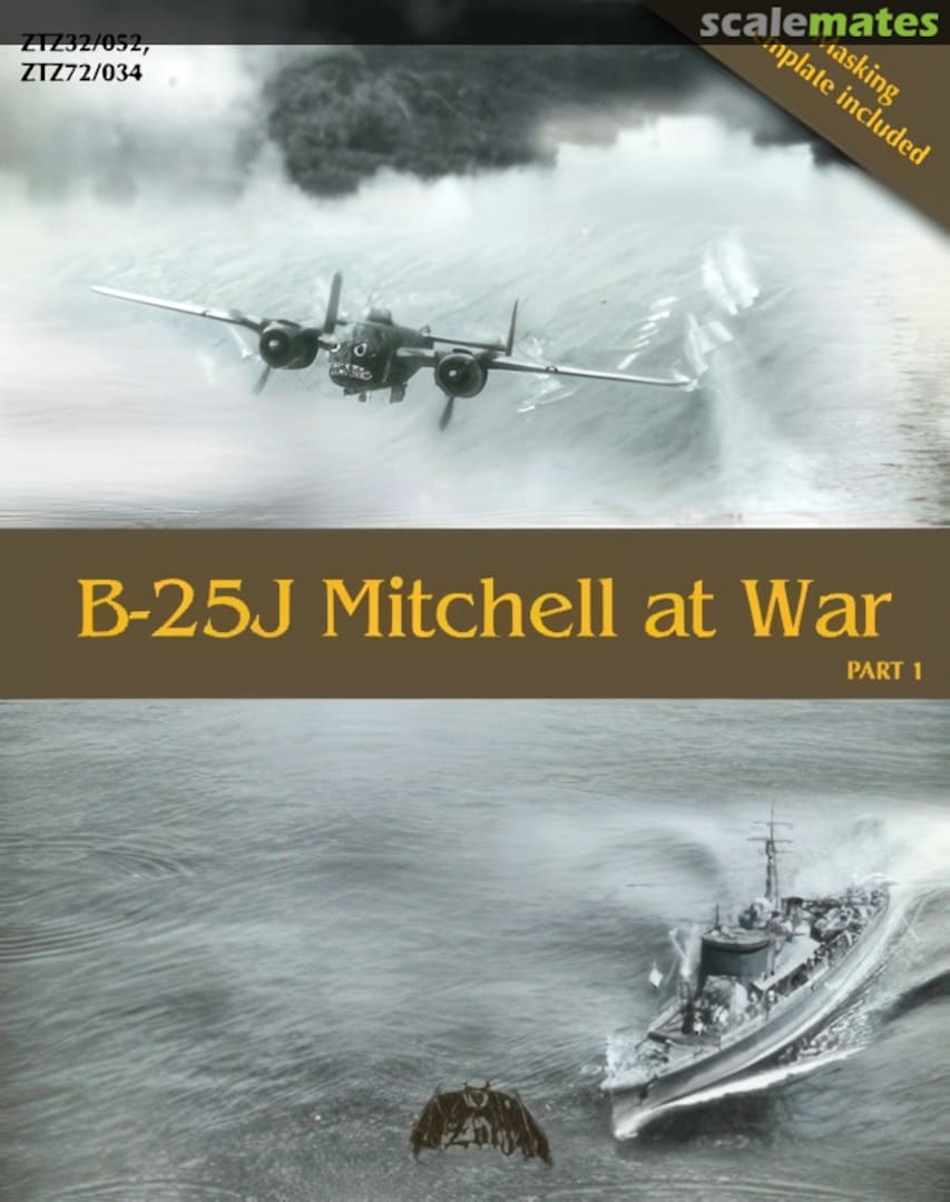 Boxart B-25J Mitchell at War ZTZ32/052 Zotz Decals Boxart B-25J Mitchell at War ZTZ32/052 Zotz Decals