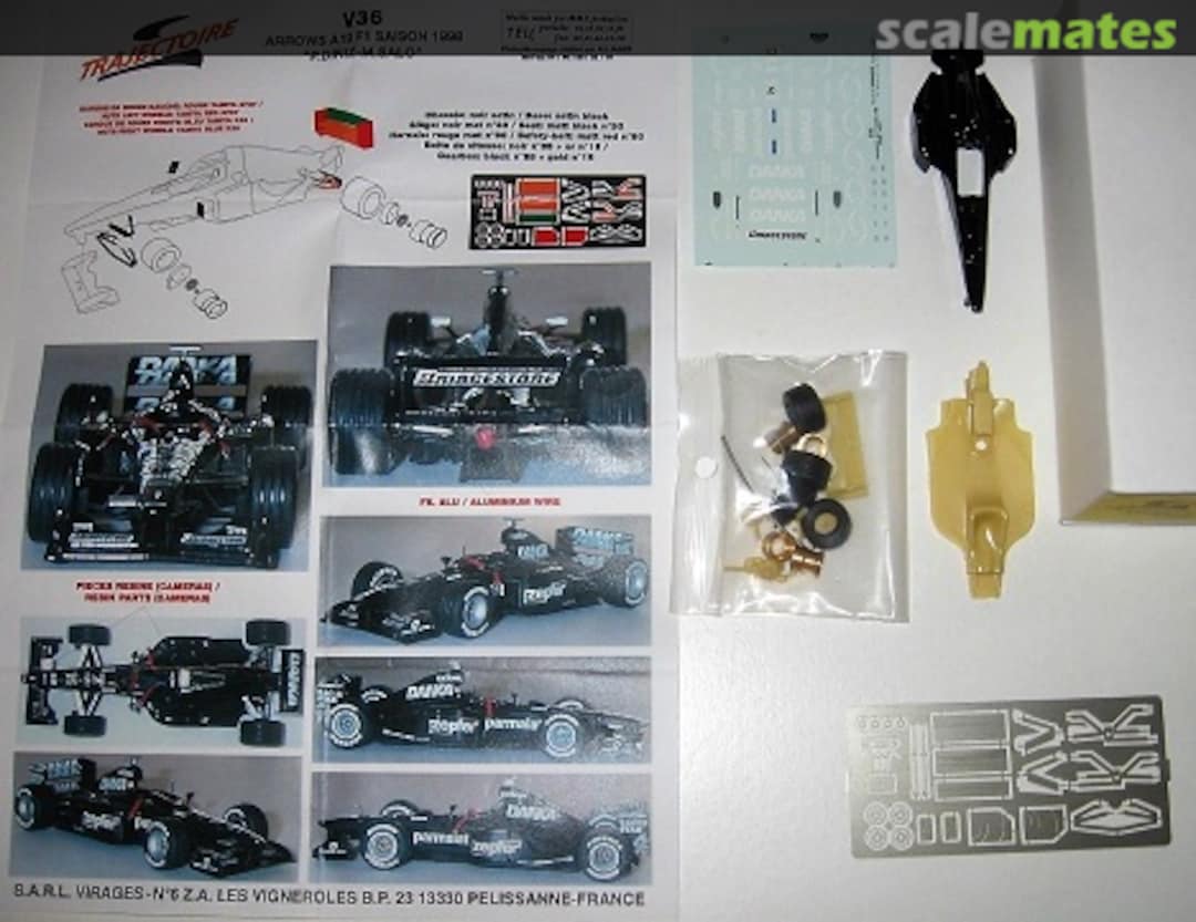 Boxart Arrows A19 "Danka" V36 Trajectoire Boxart Arrows A19 "Danka" V36 Trajectoire