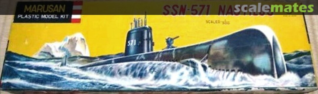 Boxart SSN-571 Nautilus 7001 Marusan Boxart SSN-571 Nautilus 7001 Marusan