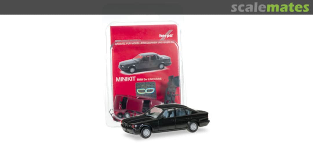Boxart MiniKit: BMW 5, black 012201-005 Herpa Boxart MiniKit: BMW 5, black 012201-005 Herpa