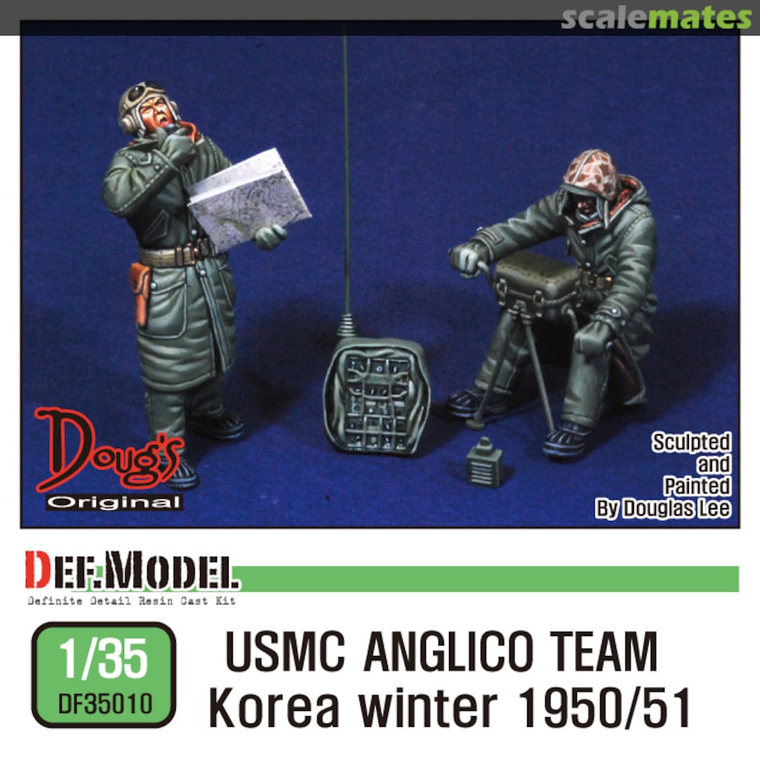 Boxart USMC ANGLICO Team Korea Winter 1950/51 DF35010 Def.Model Boxart USMC ANGLICO Team Korea Winter 1950/51 DF35010 Def.Model