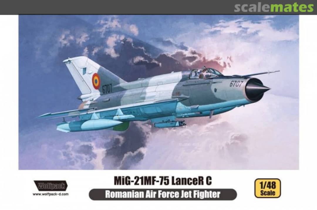Boxart MiG-21MF-75 Lancer-C WP14806 Wolfpack Boxart MiG-21MF-75 Lancer-C WP14806 Wolfpack