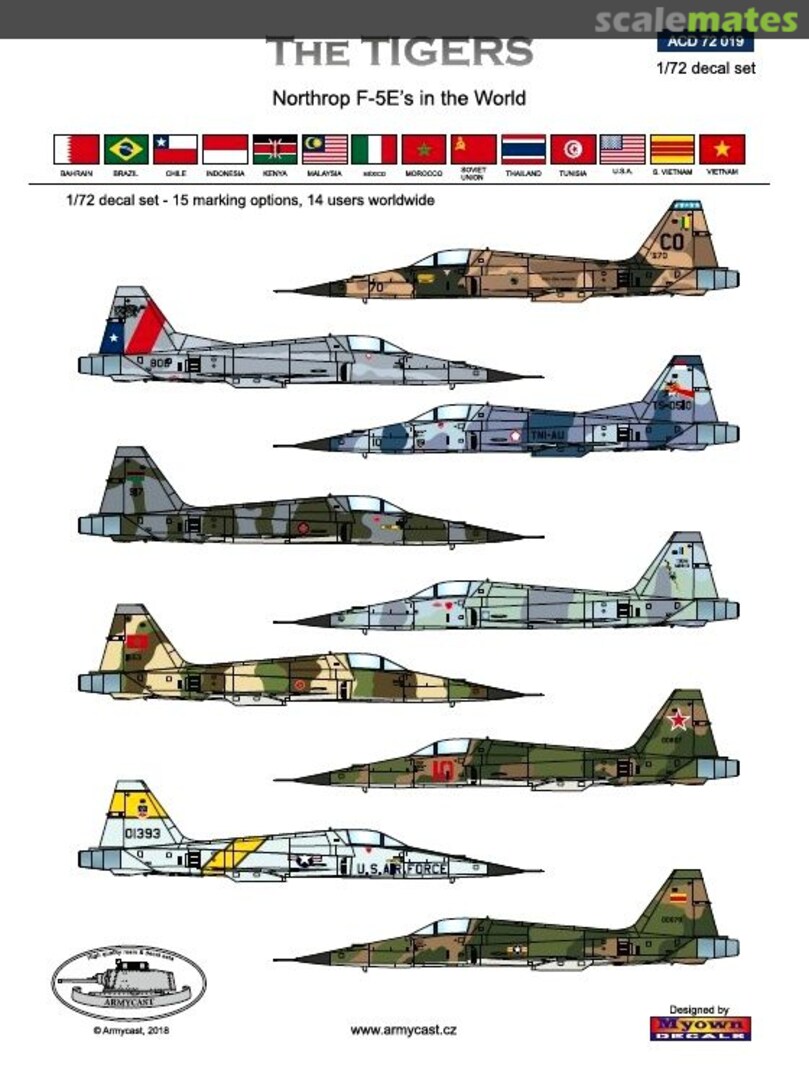 Boxart The Tigers ACD 72 019 Armycast M&M Boxart The Tigers ACD 72 019 Armycast M&M