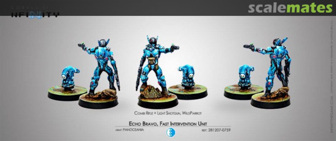 Boxart Echo Bravo, Fast intervention unit 281207-0759 Corvus Belli