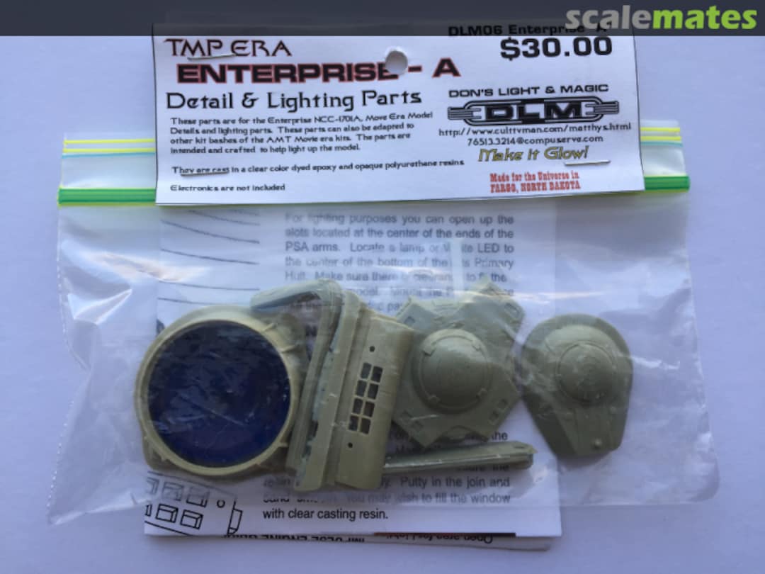 Boxart TMP Era Enterprise-A Detail & Lighting Parts DLM-06 Don's Light and Magic Boxart TMP Era Enterprise-A Detail & Lighting Parts DLM-06 Don's Light and Magic