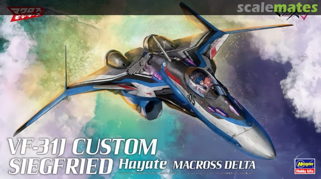 Boxart VF-31J Custom Siegfried 65867 Hasegawa Boxart VF-31J Custom Siegfried 65867 Hasegawa