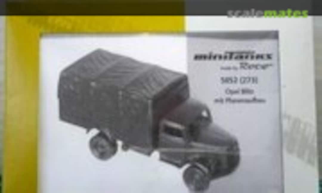 1:87 Opel Blitz A mit Pritschenaufbau (Roco Minitanks 5052)